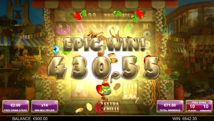 Extra Chilli slot Epic Win