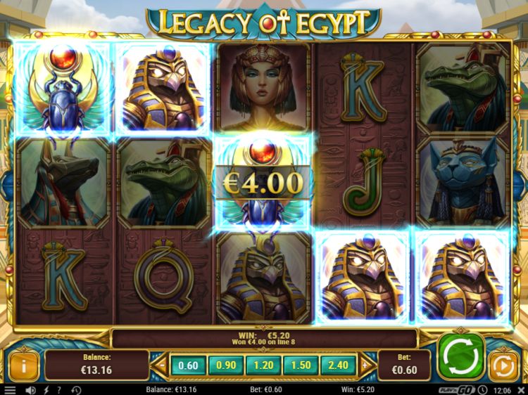 Legacy of Egypt slot Play'n GO