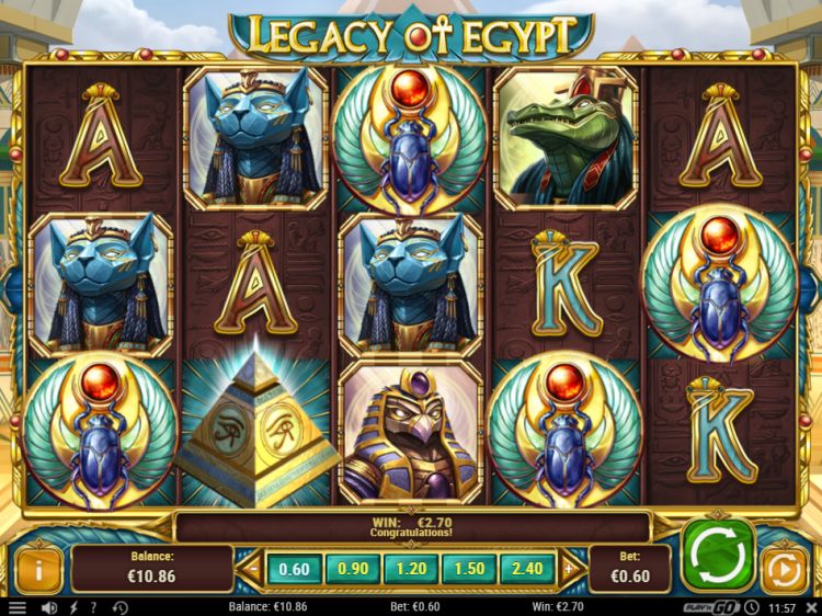 Legacy of Egypt online gokkast review 