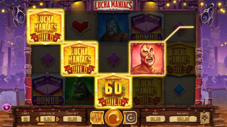 Lucha Maniacs slot Yggdrasil