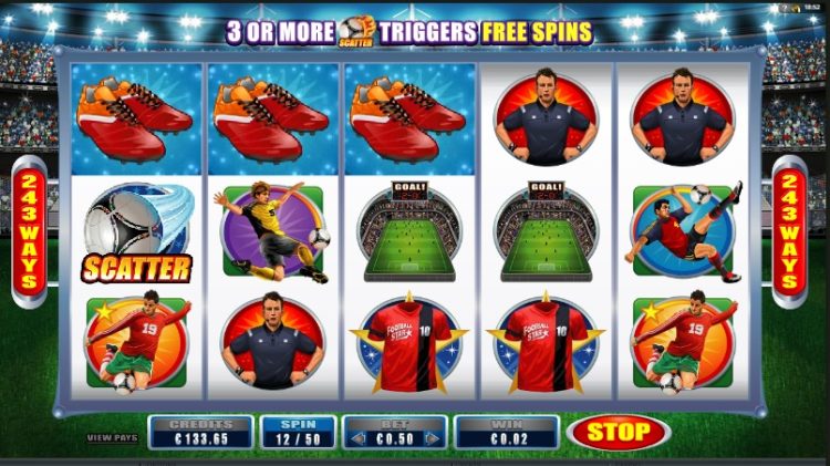 Football Star online slot Microgaming