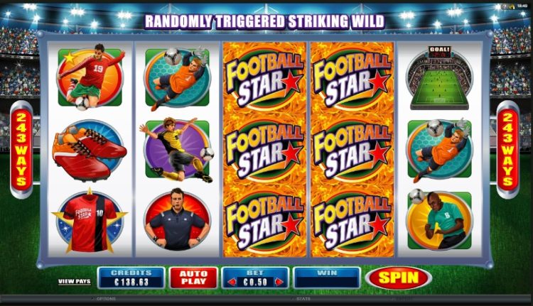 Football Star slot Striking Wild