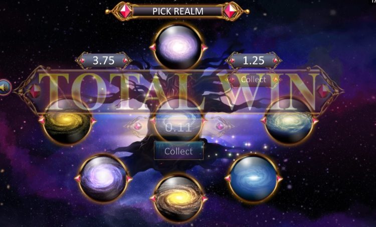 Fortunes of Asgard slot Pick and Click bonus