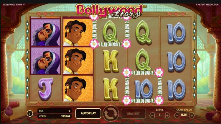 Bollywood Story slot Floating Wilds