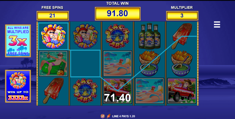 Spring Break slot Free Spins