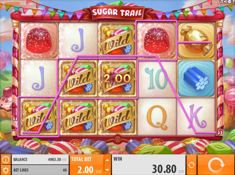 Sugar Trail Quickspin slot