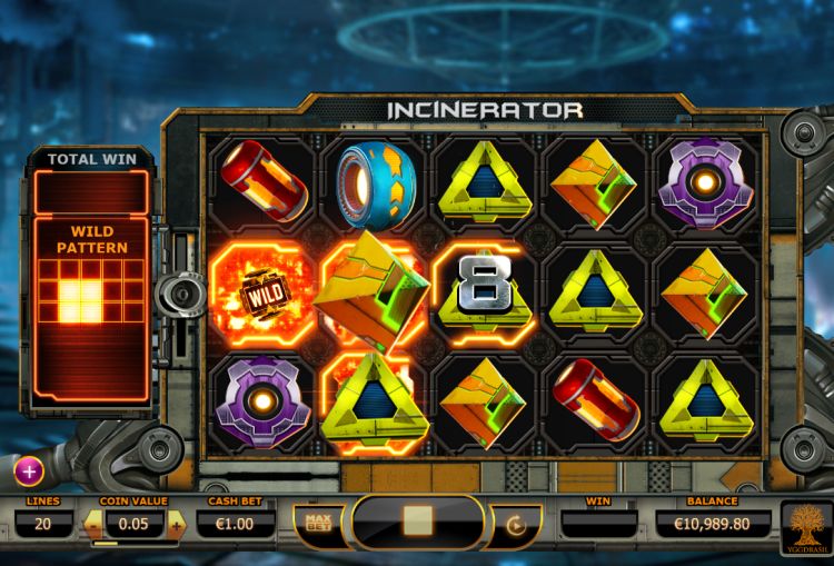 Incinerator slot Yggdrasil win