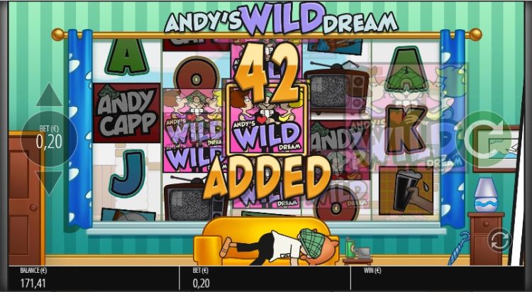 Andy Capp Andy's Wild Dream feature