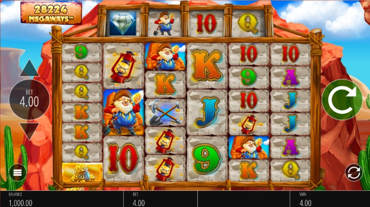 Diamond Mine Megaways slot Free Spins