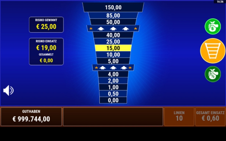 Gamomat Feature Risk Ladder