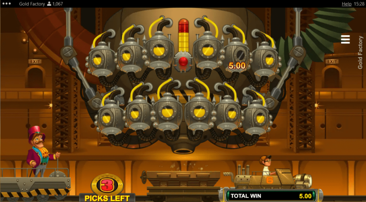 Gold Factory slot Boiler Room bonus