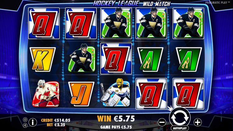 Hockey League Wild Match online slot review