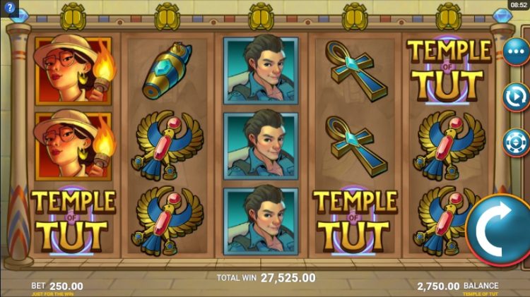 Temple of Tut slot Free Spins bonus