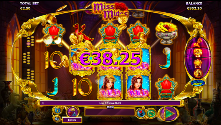 Miss Midas slot big win