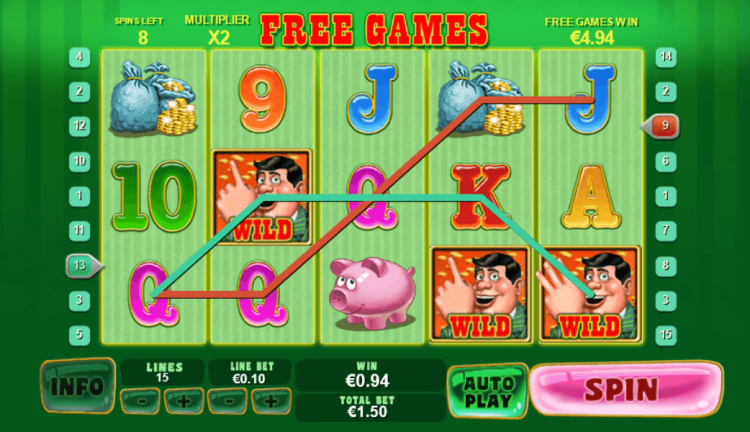 Mr Cash Back slot Free Spins