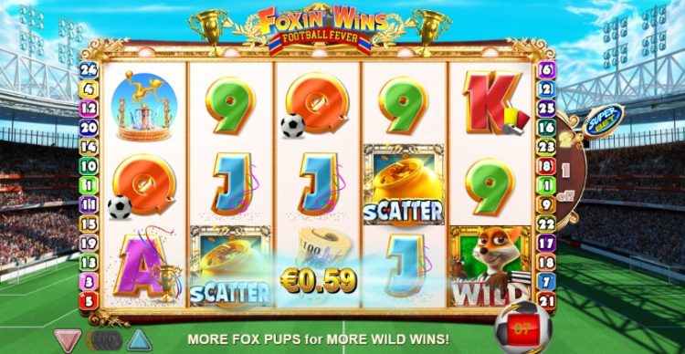 Foxin Wins Football Fever slot NextGen Gaming