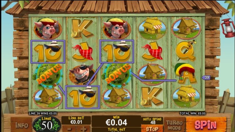 Piggies and the Wolf slot Playtech