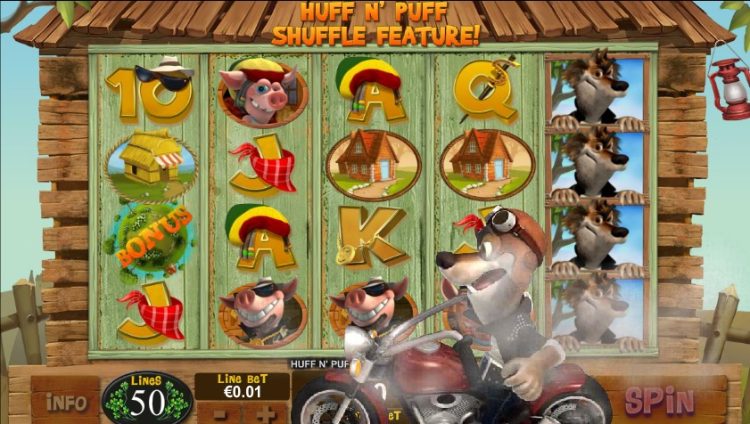 Piggies and the Wolf slot Huff 'n Puff