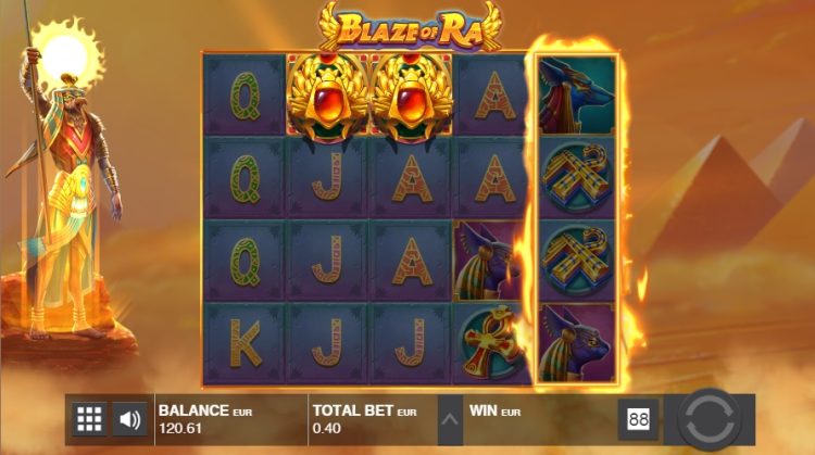 Blaze of Ra online gokkast Push Gaming