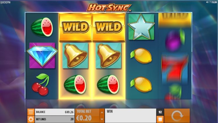 Hot Sync slot bonus feature