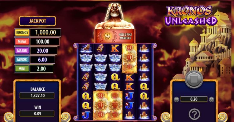 Kronos Unleashed online slot