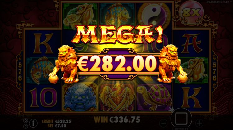 5 Lions slot Pragmatic Play Mega Win