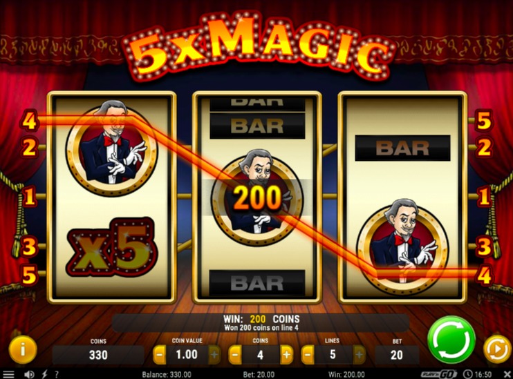 5 x Magic Bonus