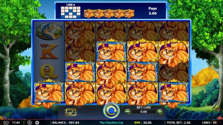 The Cheshire Cat slot