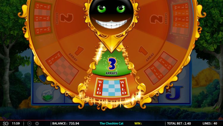 The Cheshire Cat slot WMS Bonus