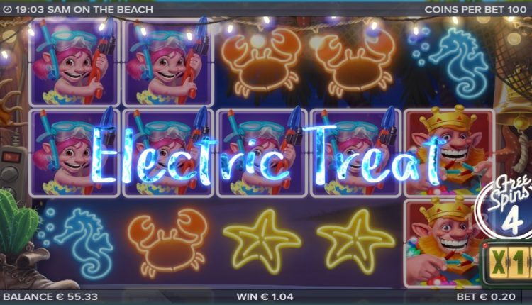 Sam on the Beach slot Free Spins