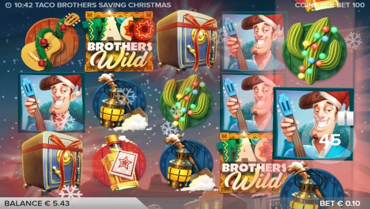 Taco Brothers Saving Christmas gokkast review