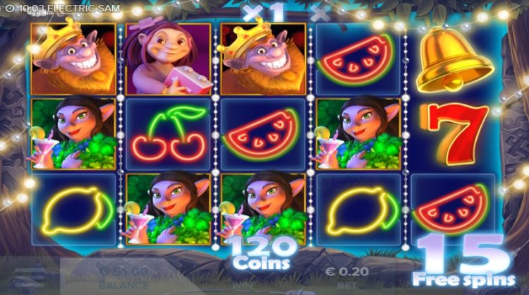 Electric Sam slot Free Spins