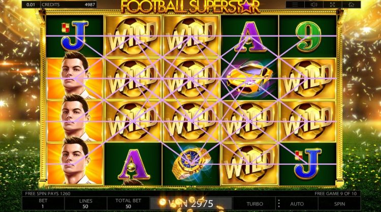 Football Superstar online slot Endorphina