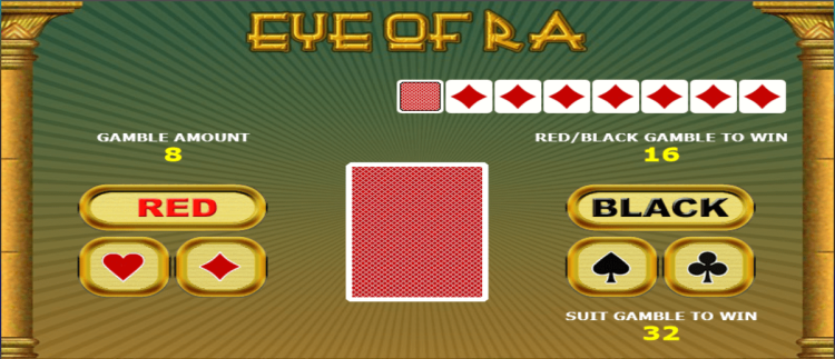 Eye of Ra slot Gamble Feature
