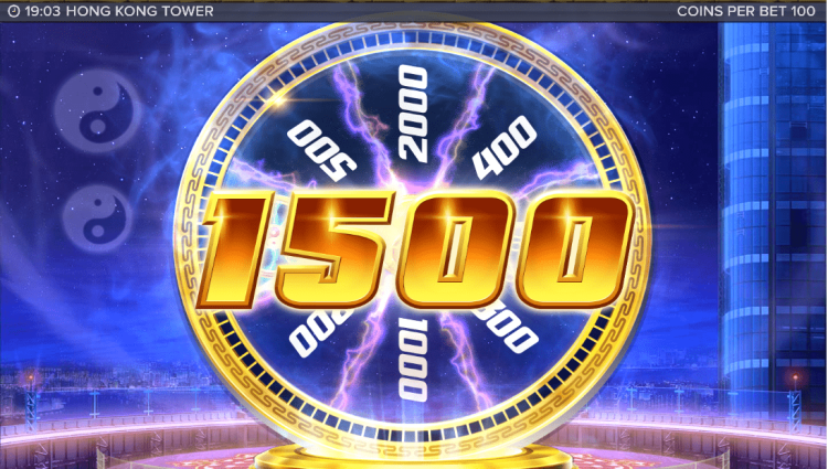 Hong Kong Tower slot Wheel of Sky bonus