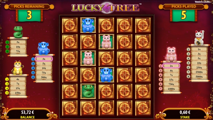 Lucky Tree Bally slot Pick Bonus