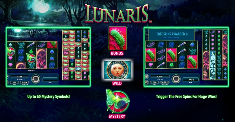 Lunaris slot review WMS