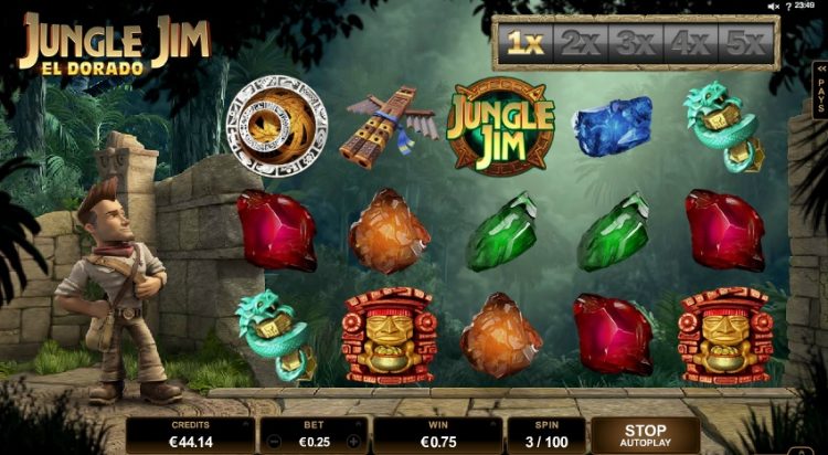 Jungle Jim El Dorado Gameplay
