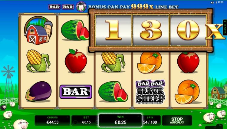 Bar Bar Black Sheep Microgaming slot