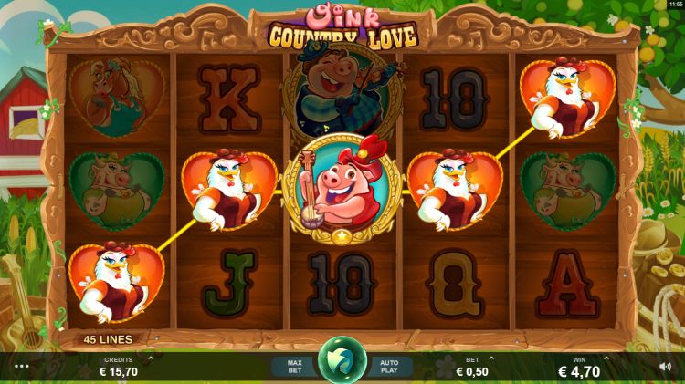 Oink Country Love Online Slot Review