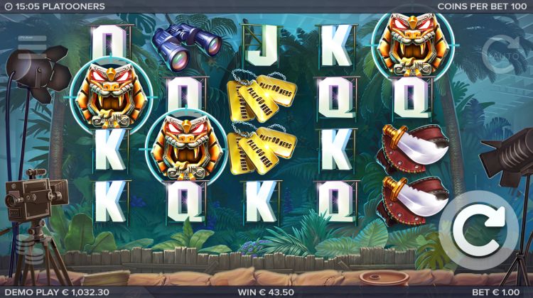 Platooners slot Elk Studios