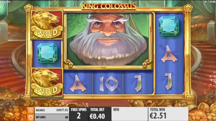 King Colossus Quickspin slot Free Spins
