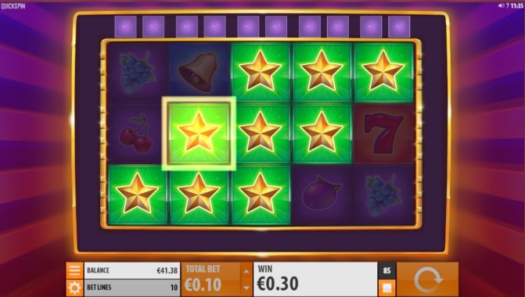 Second Strike Quickspin online slot