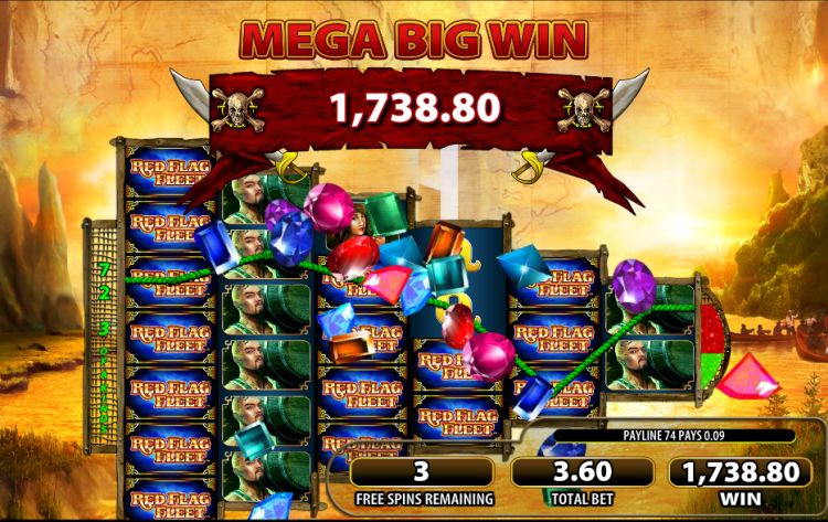 Red Flag Fleet slot WMS Free Spins