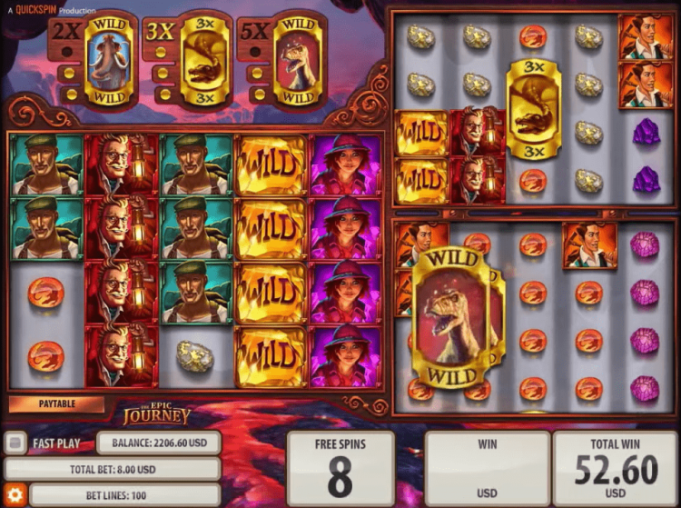 The Epic Journey gokkast Free Spins