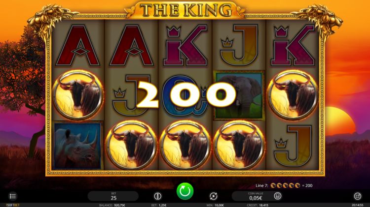 The King online gokkast review