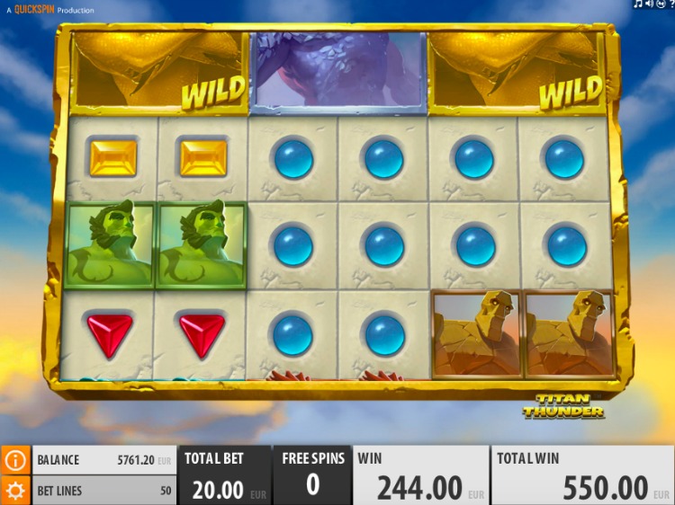 Titan Thunder online slot Free Spins