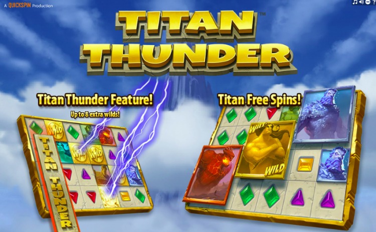 Titan Thunder gokkast Quickspin