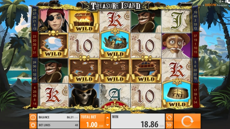 Treasure Island slot review Quickspin