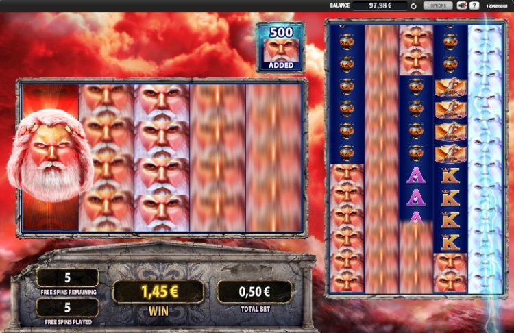 Zeus 1000 slot WMS Free Spins